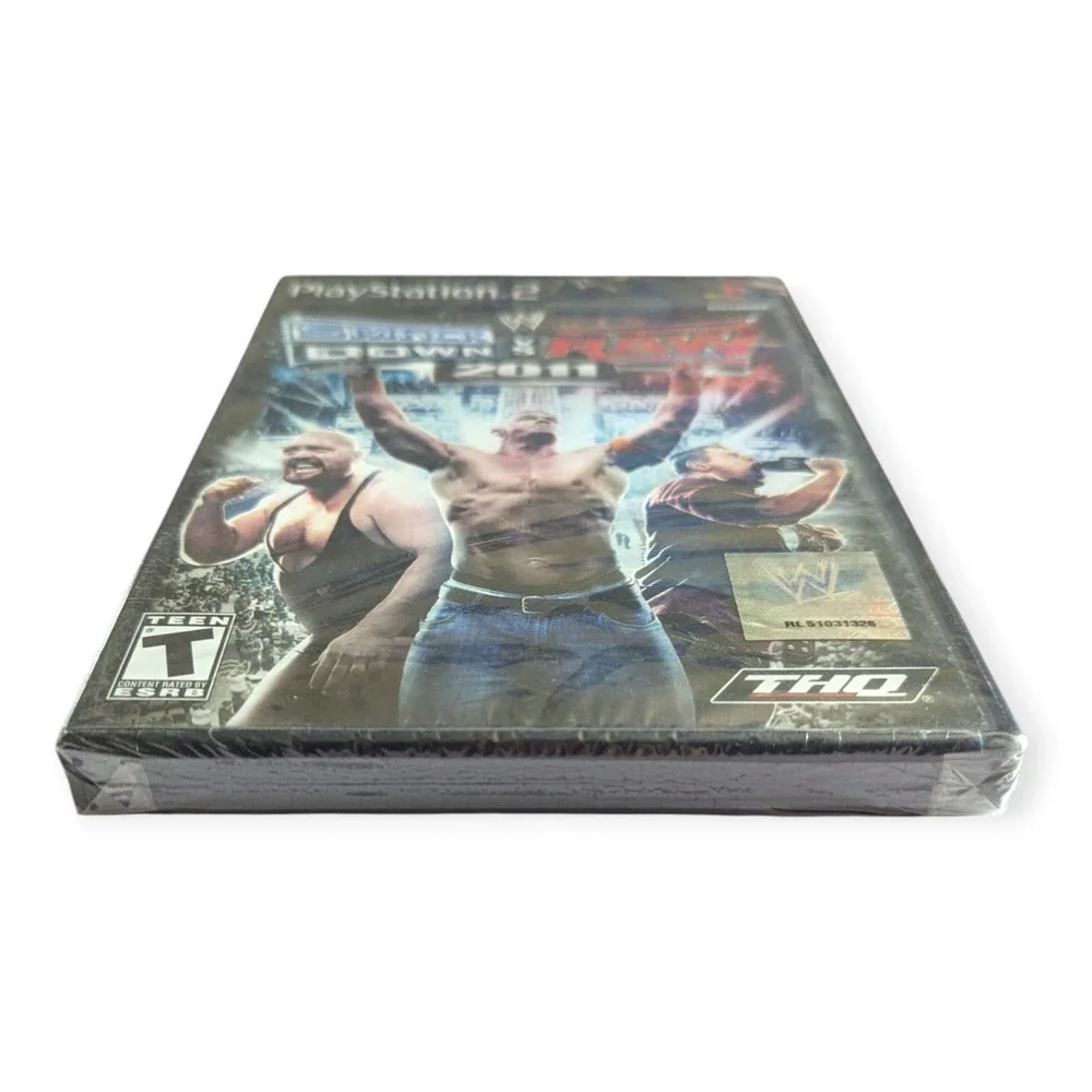 WWE Smackdown vs Raw 2011 Sony PlayStation 2 PS2 THQ Wrestling Game New Sealed